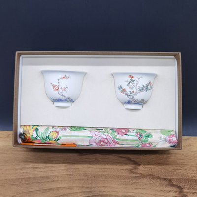 十二花神礼盒（对杯+丝巾）