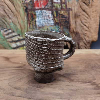 泥片折纸杯-川美系艺术系列