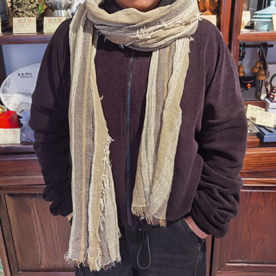 夏布围巾日系系列