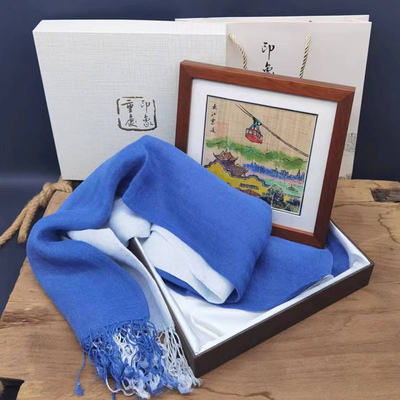 夏布摆件+围巾礼盒（多种配置不同价格）