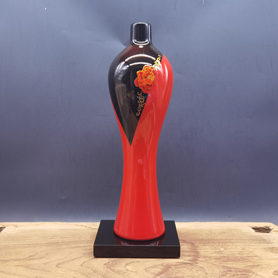 山神漆器花瓶-东方神韵02