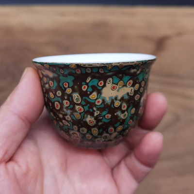 漆器青瓷杯（单杯每件不同）