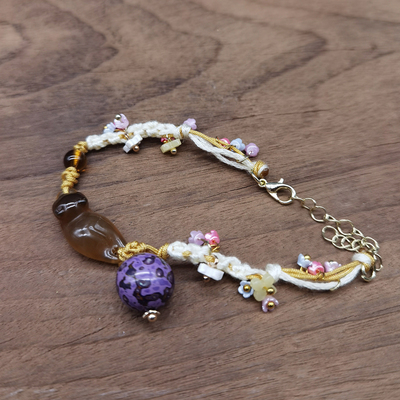 漆器漆珠手链每件不同