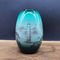 山神漆漆解放碑笔筒01