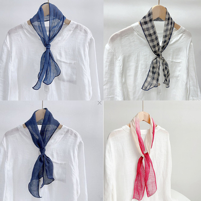 非遗夏布细长百变围巾