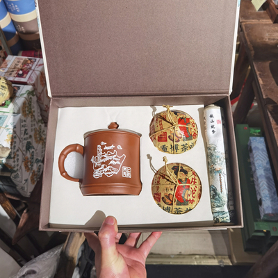 两江陶韵荣昌陶茶杯礼盒