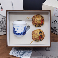 重庆记忆茶咖杯+沱茶礼盒