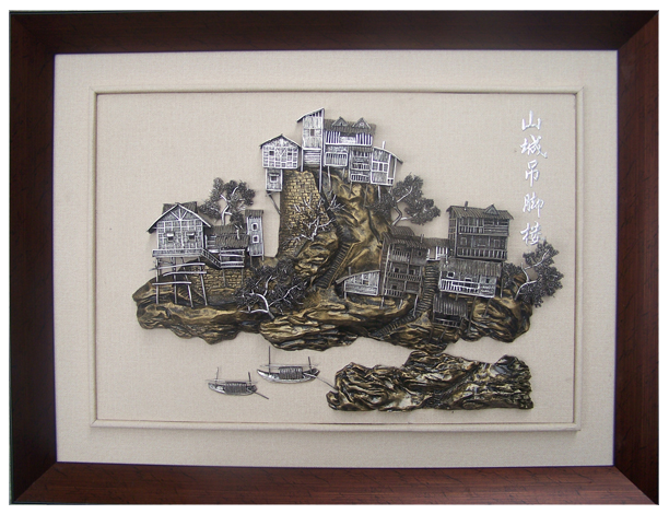 李昌义老师作品《重庆吊脚楼》